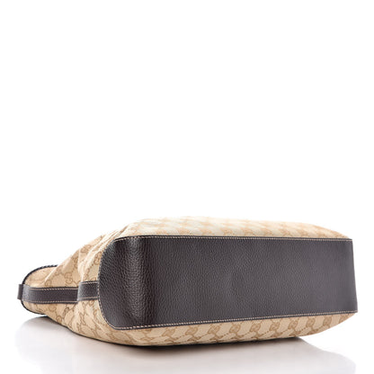 Gucci Monogram Medium Marrakech Hobo Brown 4 of 7