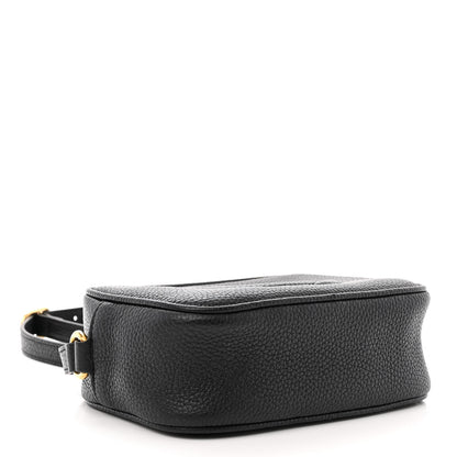 Gucci Pebbled Calfskin Mini Soho Disco Bag Black 4 of 10