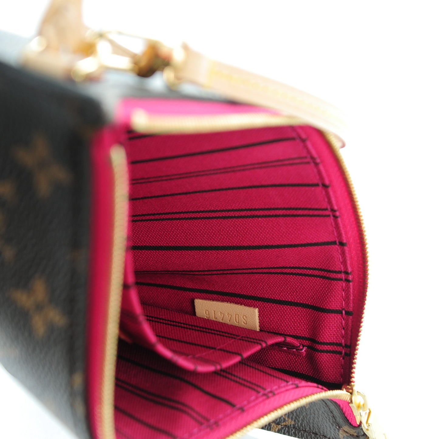 Monogram Neverfull MM GM Pochette Pivoine