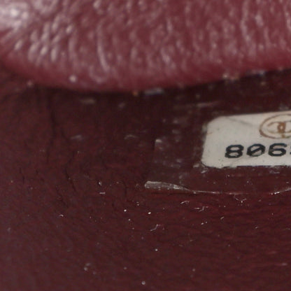 Chanel Caviar Quilted Medallion Tote Bordeaux 6 of 8