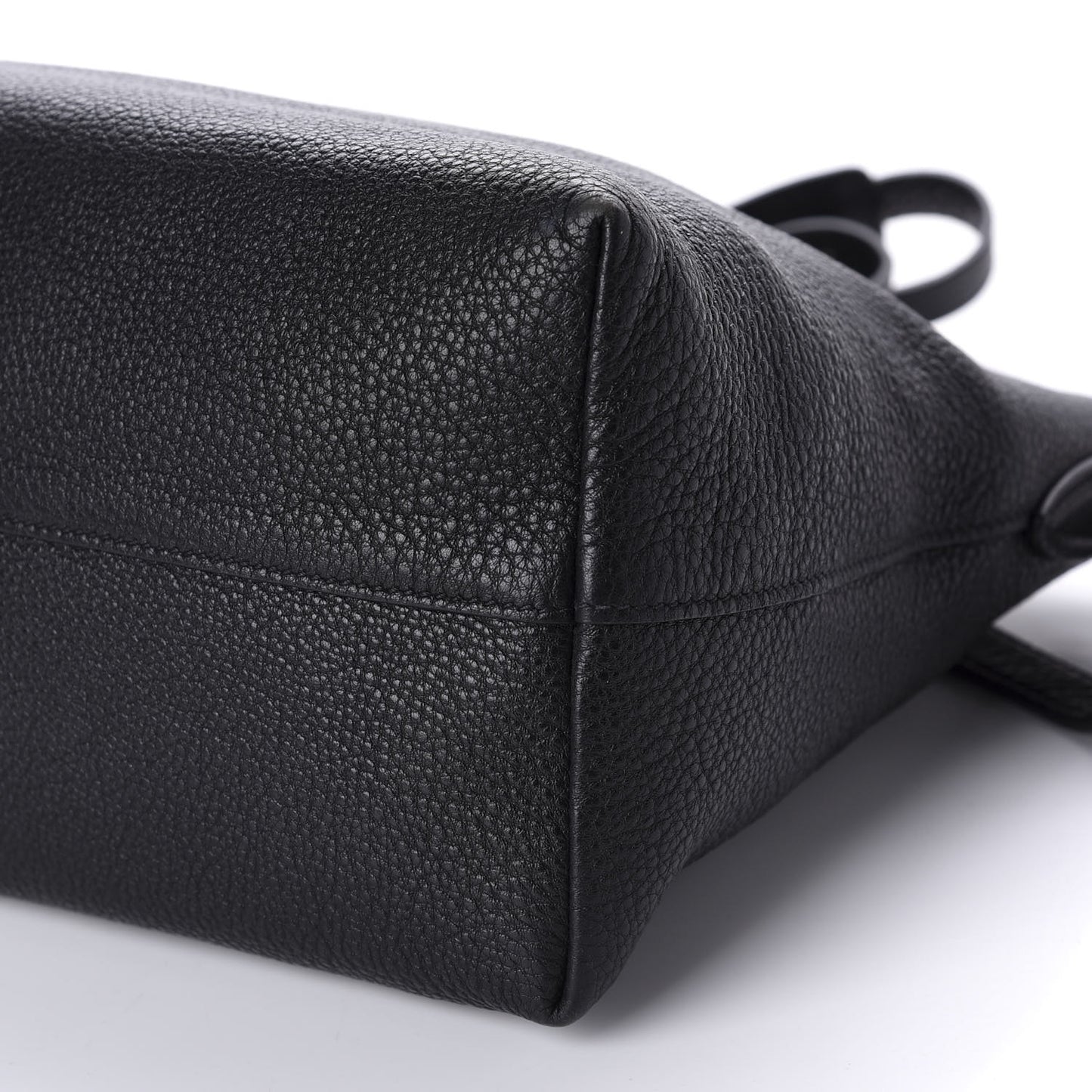 Vitello Daino Tote Black