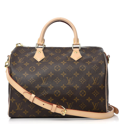 Louis Vuitton Monogram Speedy Bandouliere 30 1 of 8