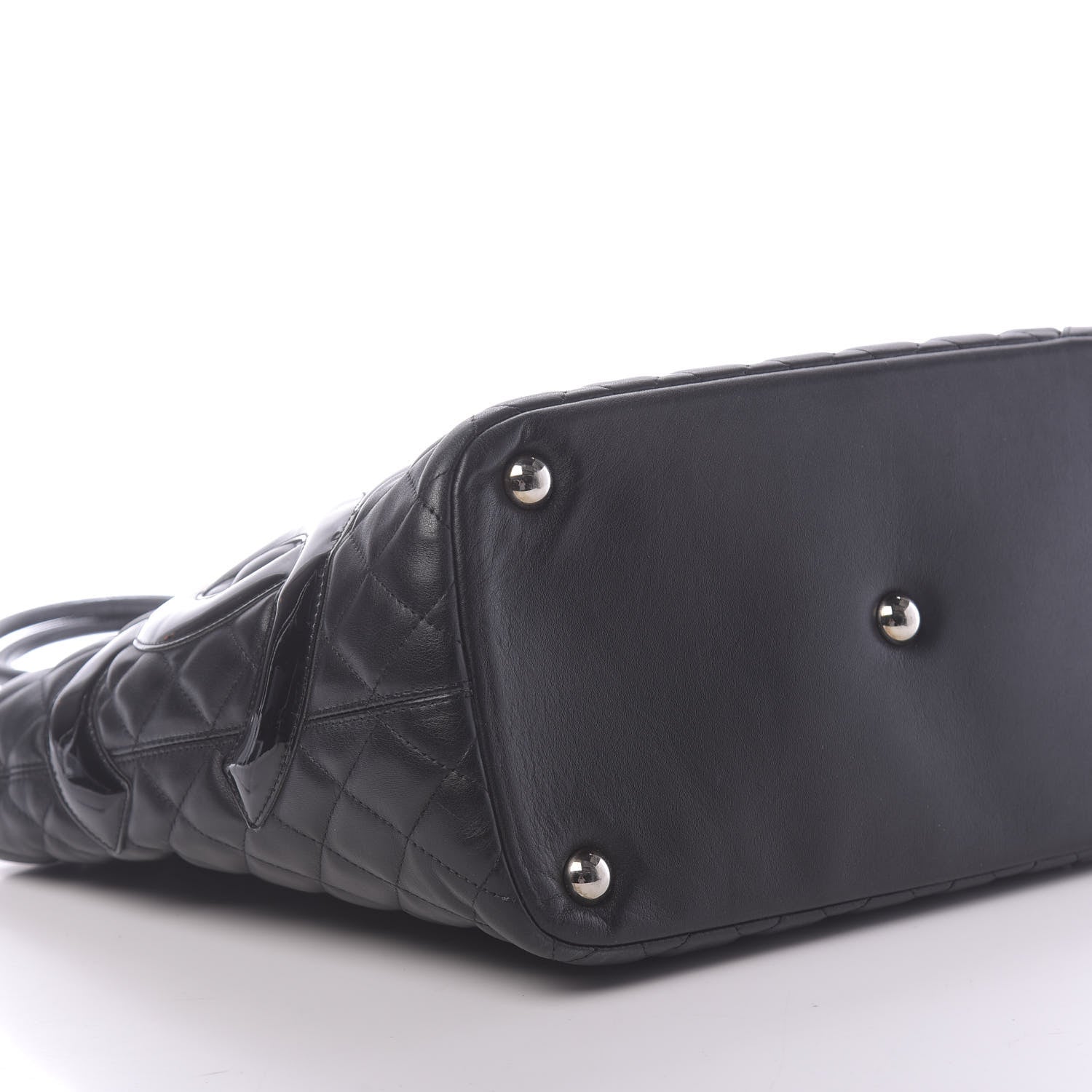 Chanel Calfskin Quilted Large Cambon Tote Black 9 of 10