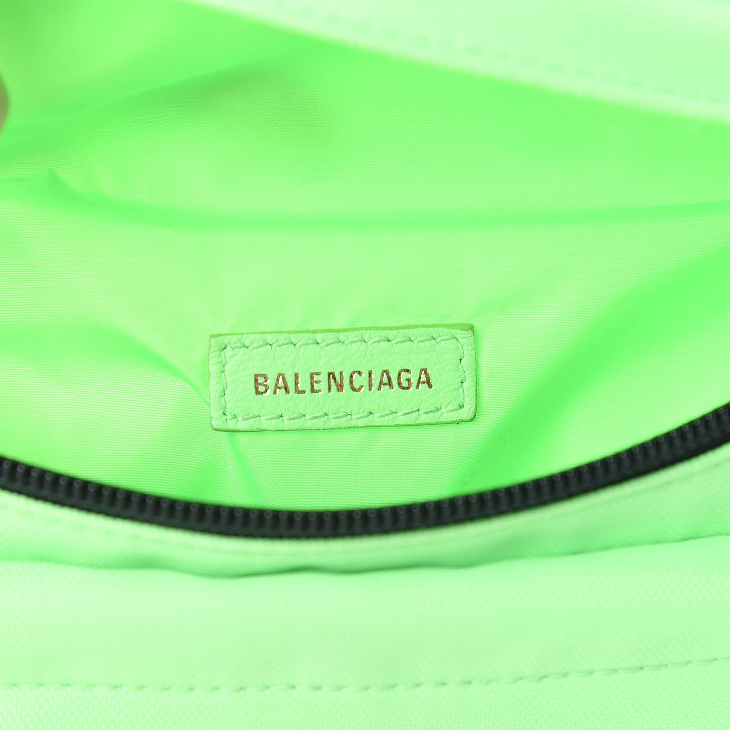 Nylon Small Wheel Beltpack Neon Green