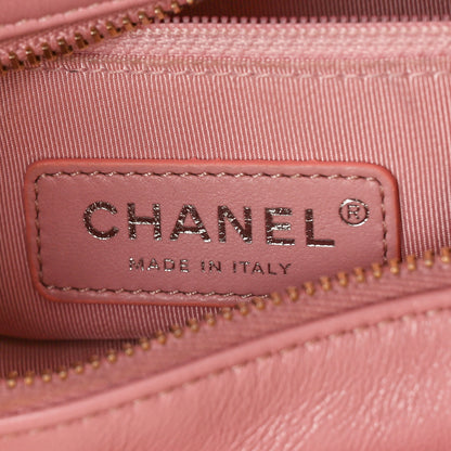 Chanel Tweed Calfskin Small Gabrielle Hobo Light Pink 6 of 9