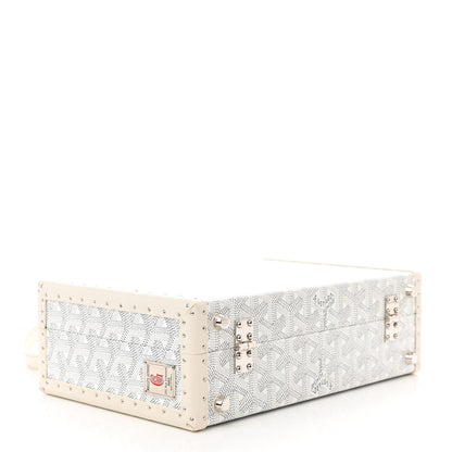 Goyard Goyardine Grand Hotel Trunk White 4 of 10