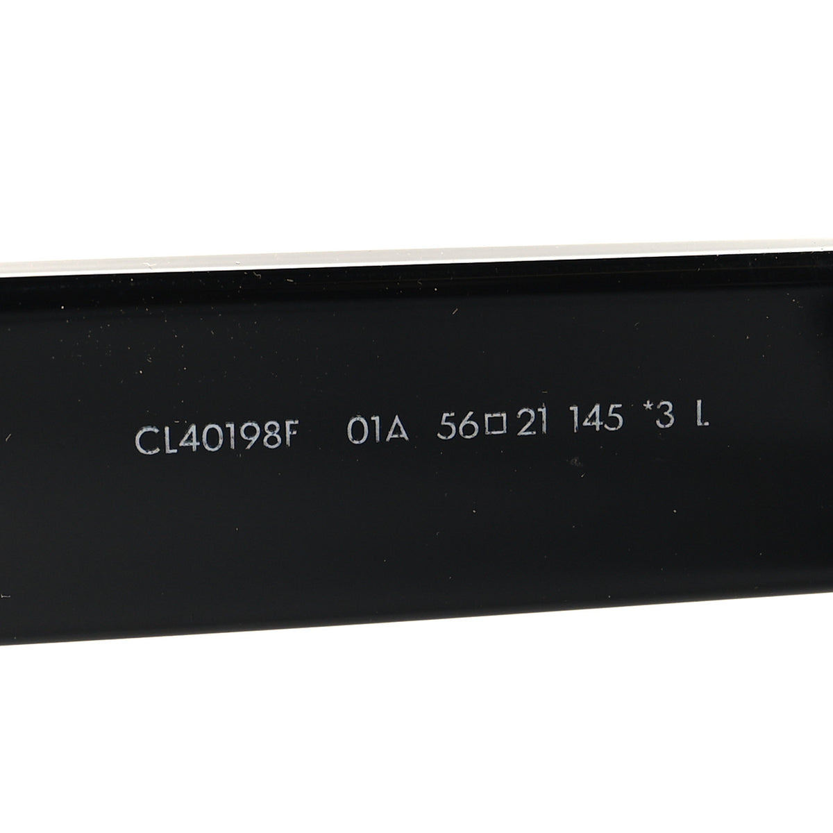 Acetate Sunglasses CL40198F Black