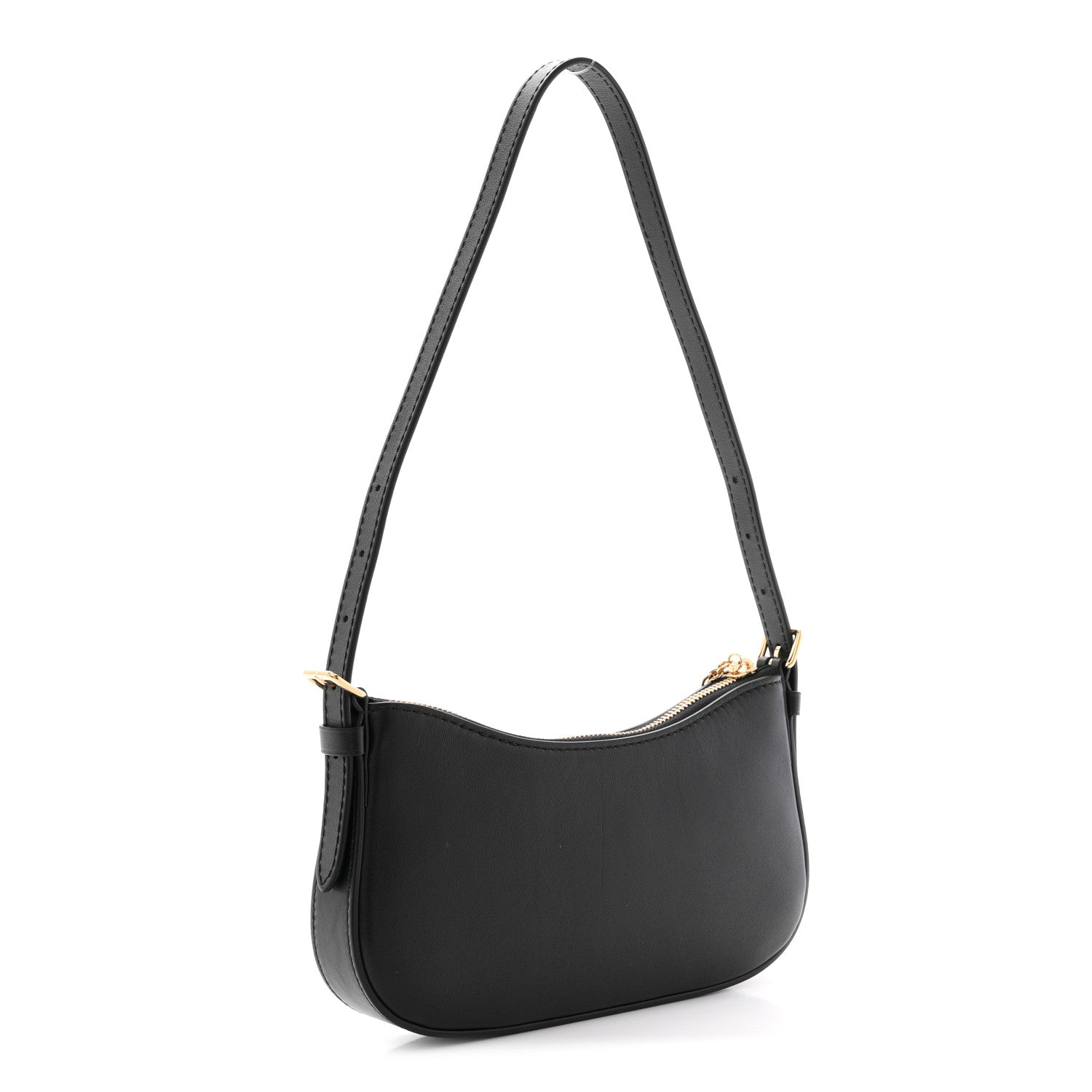 Louis Vuitton Calfskin LV Bloom Pochette  Black 3 of 11