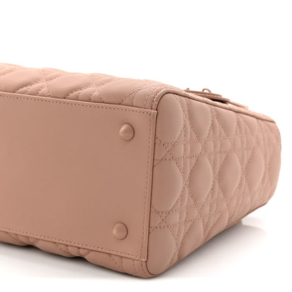 Christian Dior Ultra Matte Calfskin Cannage Medium Lady Dior Beige 10 of 11