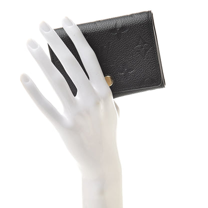 Louis Vuitton Empreinte Business Card Holder Black 2 of 8