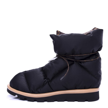 Louis Vuitton Nylon Monogram Pillow Comfort Ankle Boot 40 Black 1 of 9
