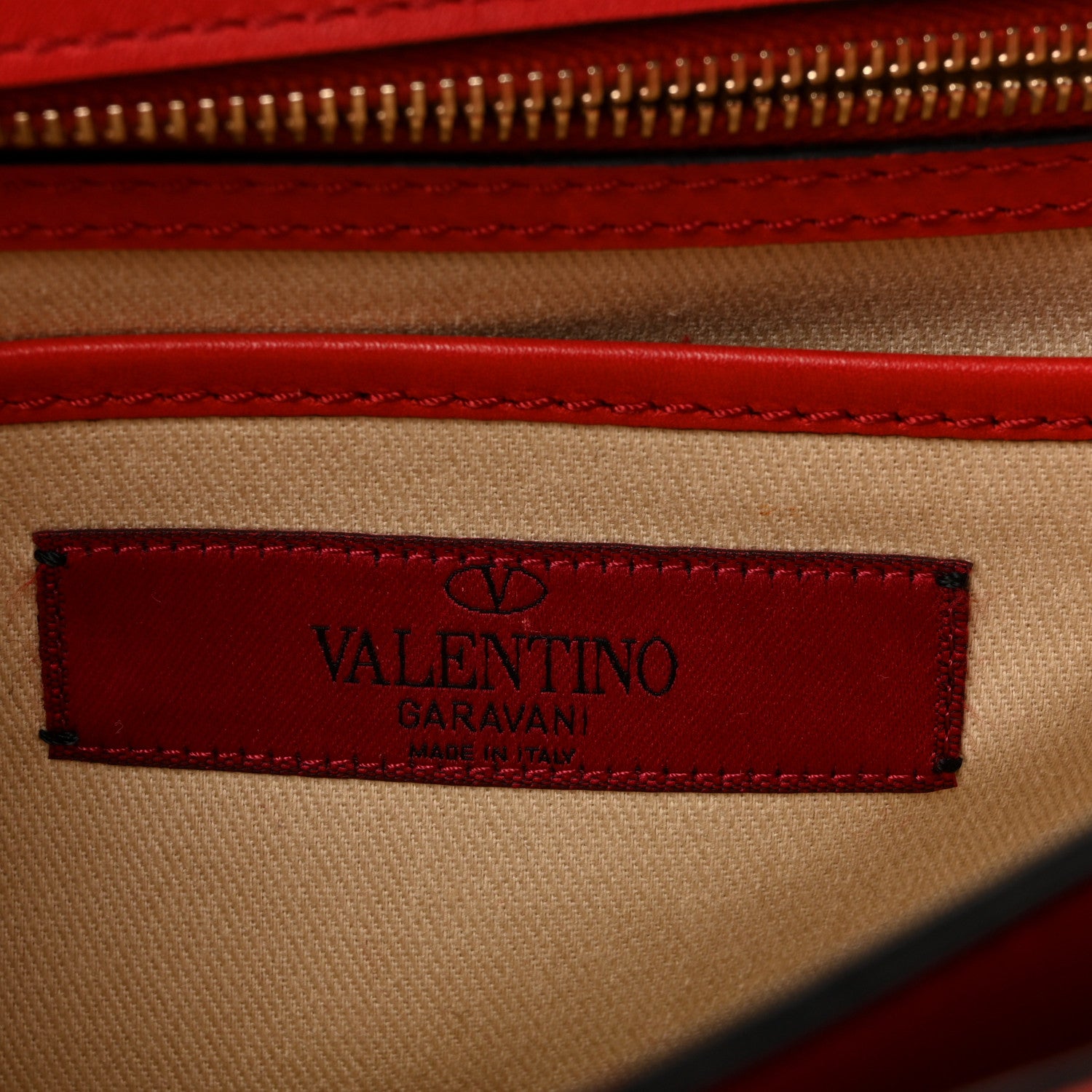 Valentino Garavani Nappa Va Va Voom Large Shoulder Bag Red 6 of 9