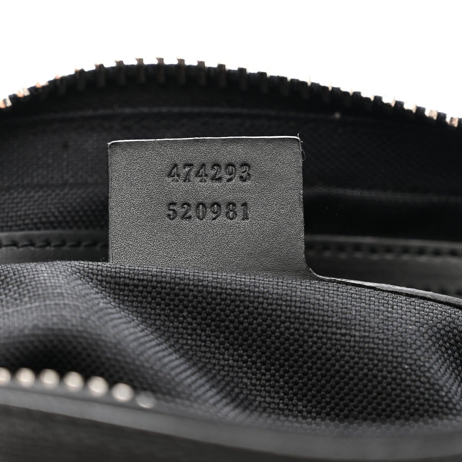 Gucci Soft GG Supreme Monogram Web Belt Bag Black Grey 7 of 10