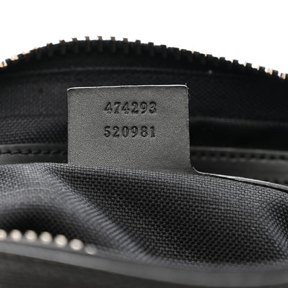Gucci Soft GG Supreme Monogram Web Belt Bag Black Grey 7 of 10
