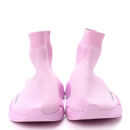 Balenciaga Technical 3D Recycled Knit Womens Speed 2.0 Sneakers 38 Monocolor Light Pink 2 of 5