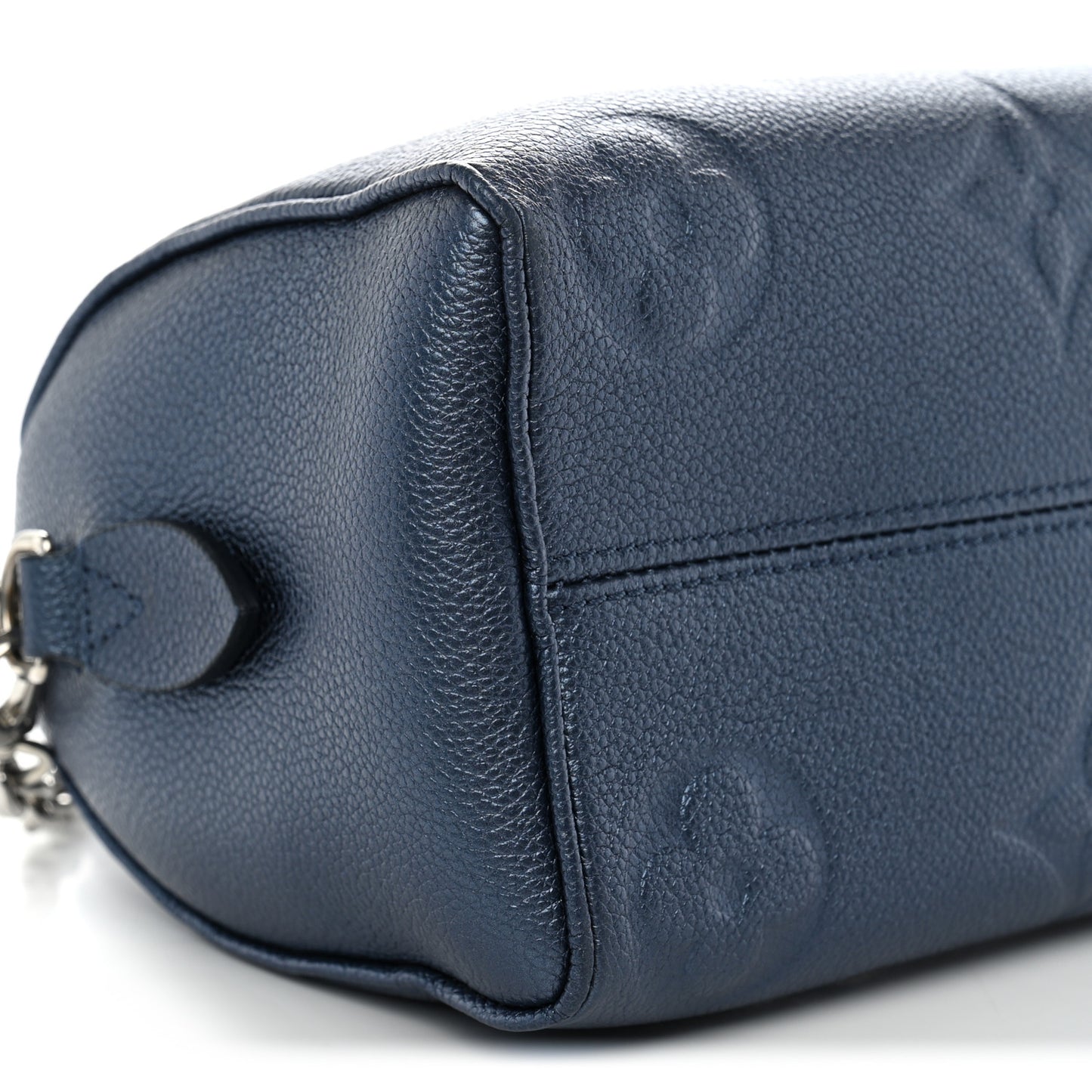 Metallic Empreinte Monogram Giant Speedy Bandouliere 20 Navy Nacre