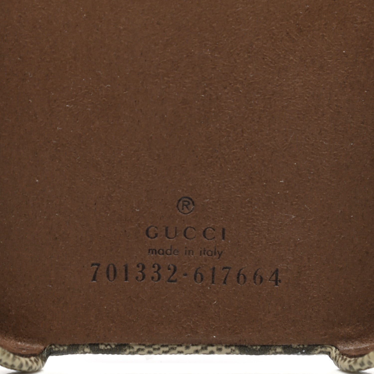 Gucci GG Supreme Monogram Ophidia iPhone 13 Pro Phone Case Brown 6 of 7