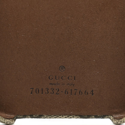 Gucci GG Supreme Monogram Ophidia iPhone 13 Pro Phone Case Brown 6 of 7