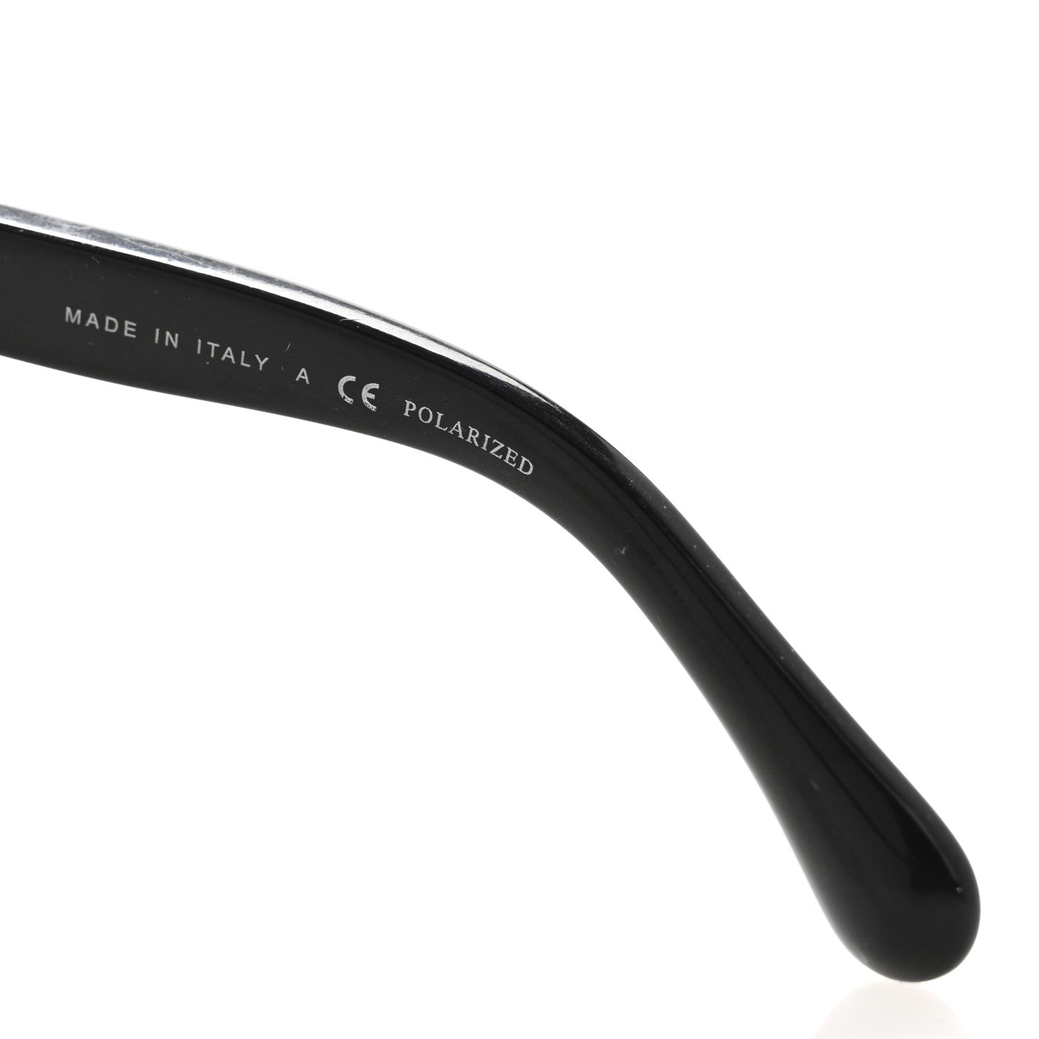 Chanel Acetate Polarized Cat Eye Chain Sunglasses 5326 Black 6 of 9