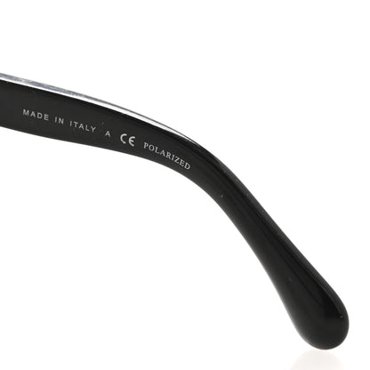 Chanel Acetate Polarized Cat Eye Chain Sunglasses 5326 Black 6 of 9