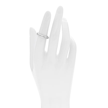 Tiffany Platinum Diamond 4mm Lucida Full Circle Band Ring  50 5.5 2 of 6