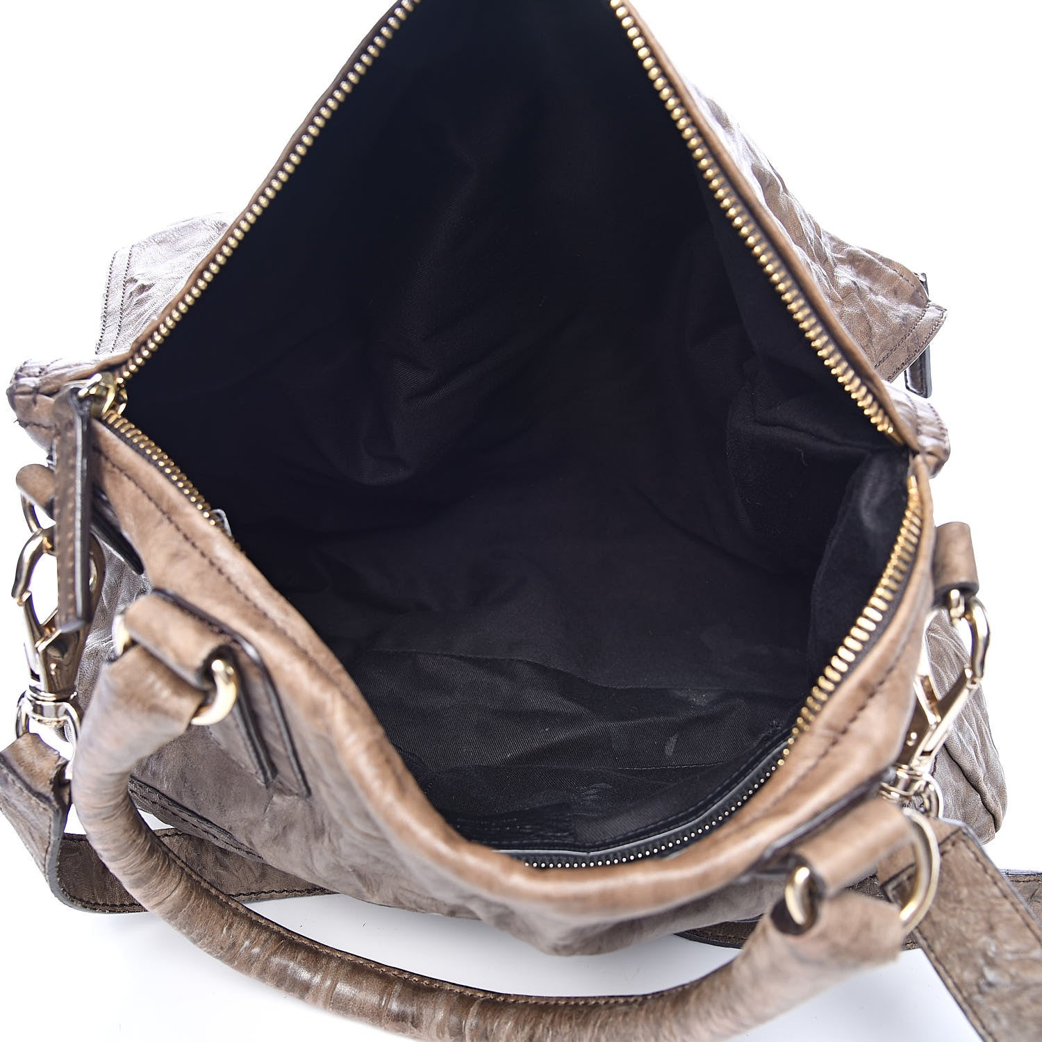 Givenchy Tumbled Sheepskin Large Pandora Charcoal 5 of 11