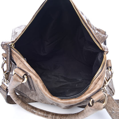 Givenchy Tumbled Sheepskin Large Pandora Charcoal 5 of 11