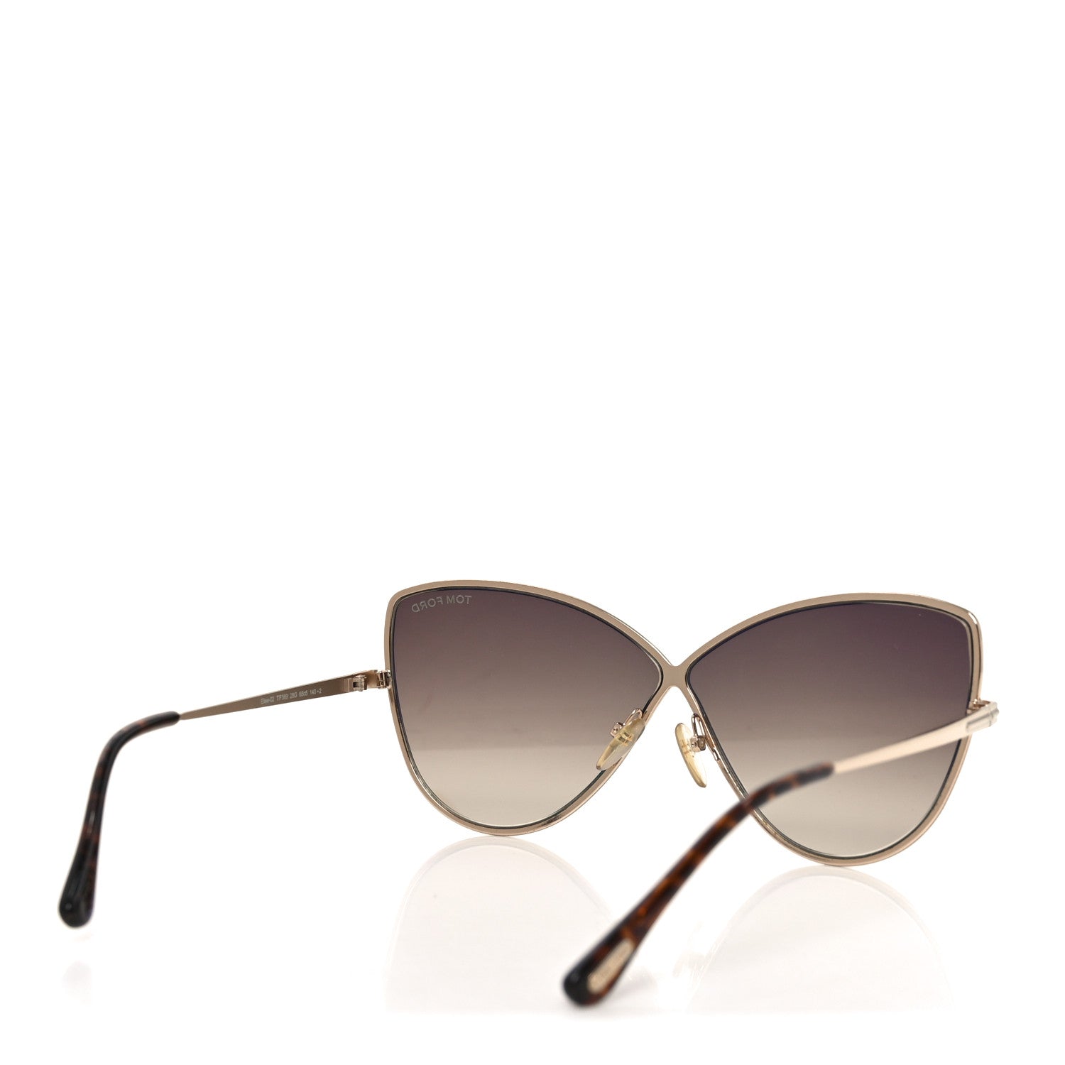 Tom Ford Elise 2 Sunglasses TF569 Gold 4 of 6