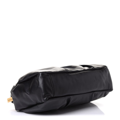 Mansur Gavriel Lambskin Wave Frame Clutch Black 4 of 9
