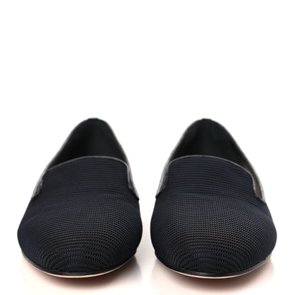 Christian Dior Technical Fabric Pointed Toe Flats 39 Black 2 of 9