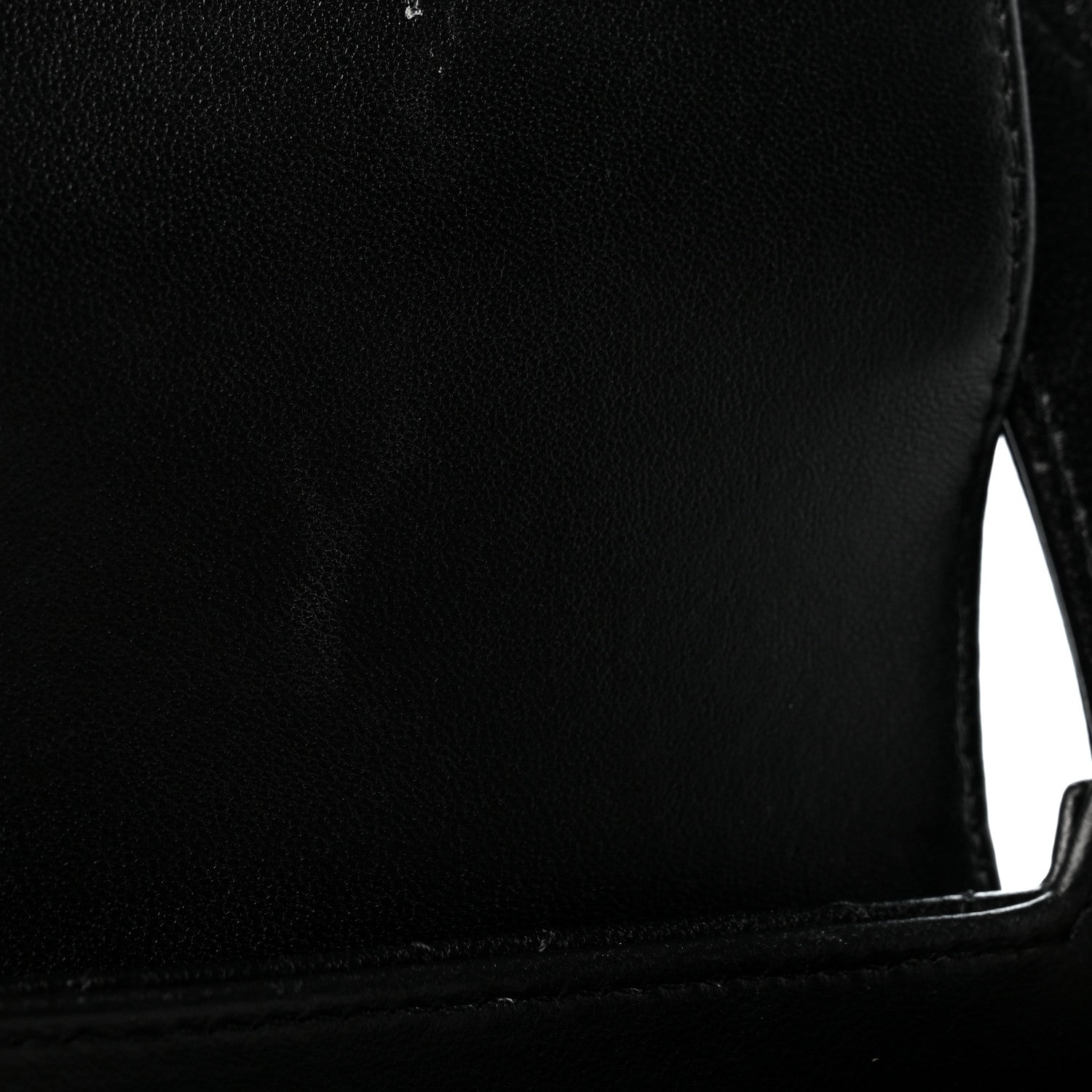 Chanel Lambskin Fringe Nano Kelly Shopper Black 11 of 11
