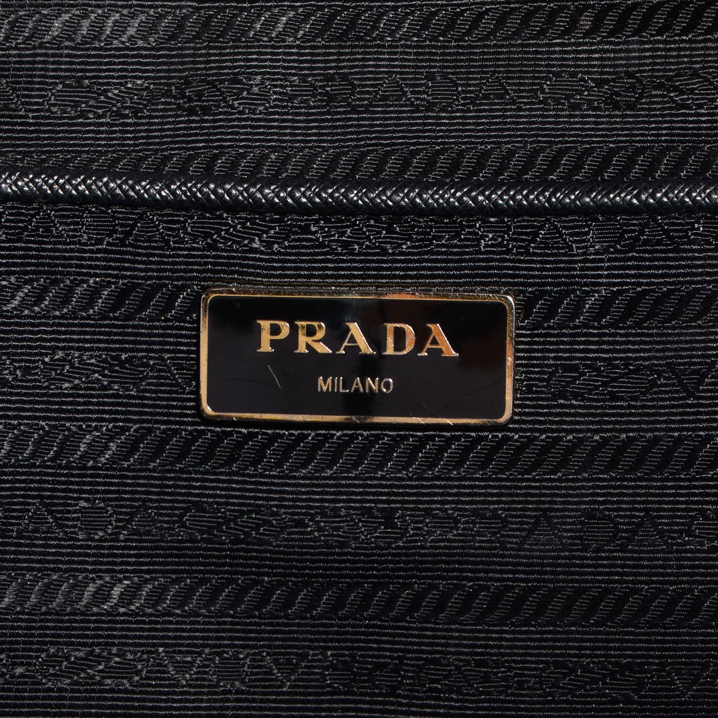 Saffiano Lux Large Double Zip Tote Nero Black