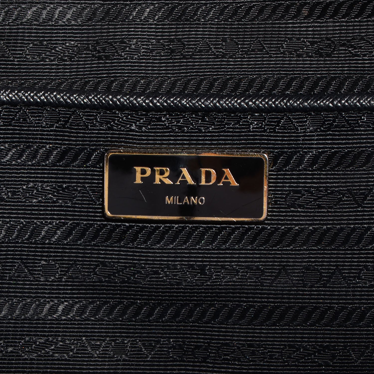 Prada Saffiano Lux Large Double Zip Tote Nero Black 7 of 11