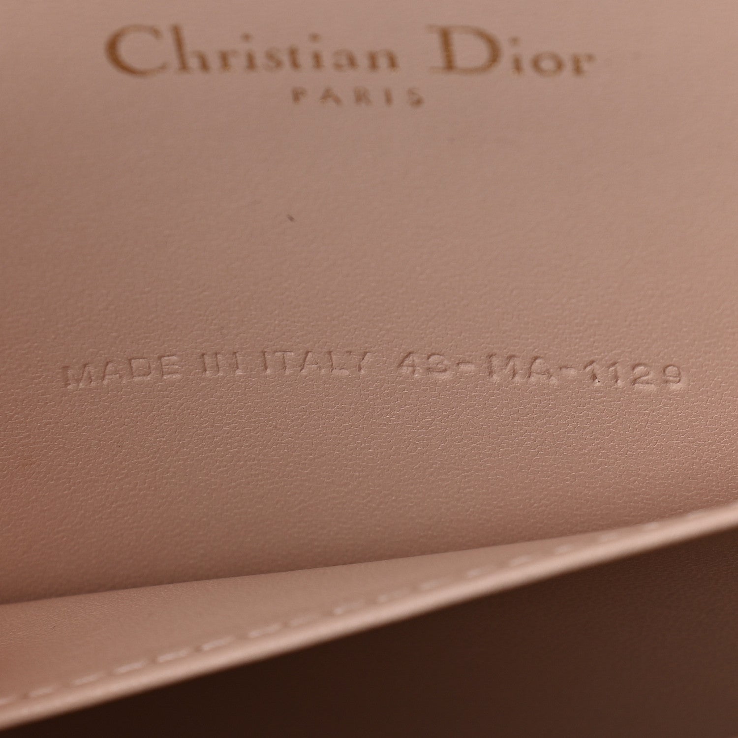 Christian Dior Lambskin Cannage Lady Dior Convertible Clutch Pink 10 of 10