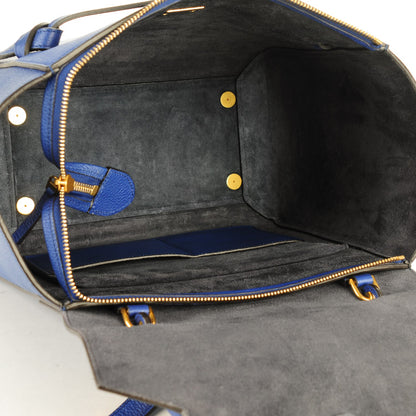 Celine Baby Grained Calfskin Mini Belt Bag Indigo 5 of 9