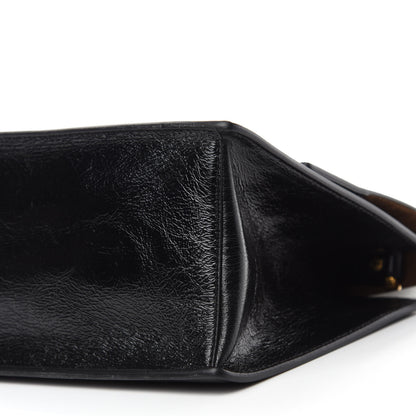 Fendi Agnello Old Shine F is Fendi Kan U Shoulder Bag Black 7 of 9
