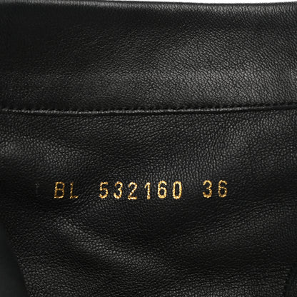 Saint Laurent Calfskin Opyum Ankle Boots 36 Black 7 of 12