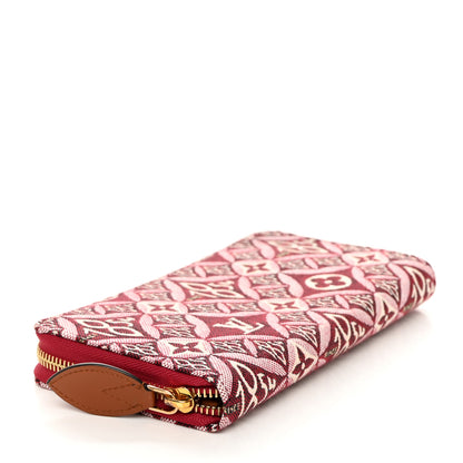 Louis Vuitton Jacquard Since 1854 Zippy Wallet Bordeaux 4 of 8