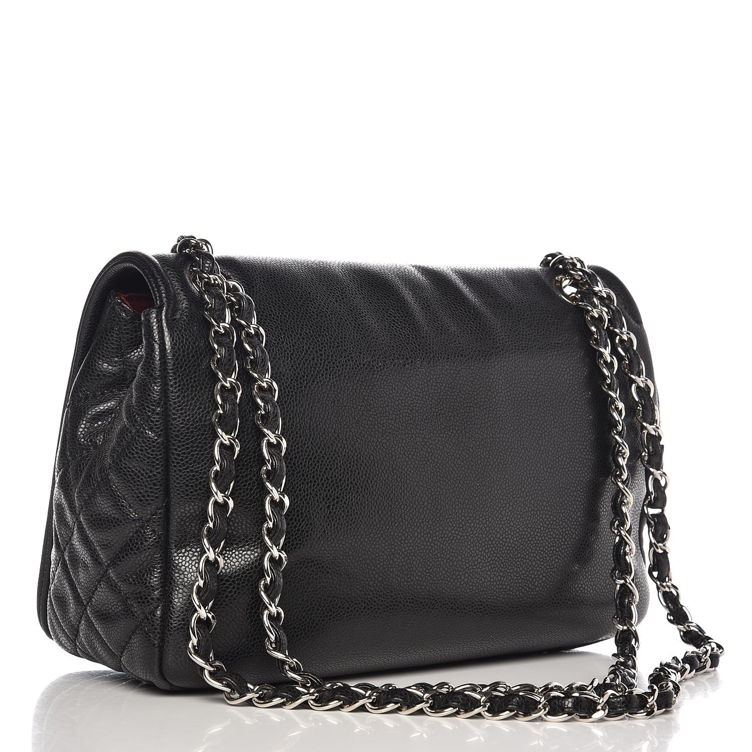 Chanel Caviar Large Timeless CC Flap Black 10 of 15