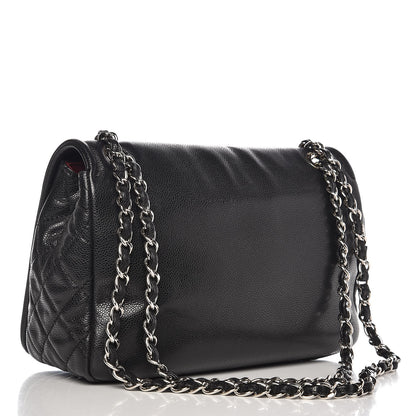 Chanel Caviar Large Timeless CC Flap Black 10 of 15
