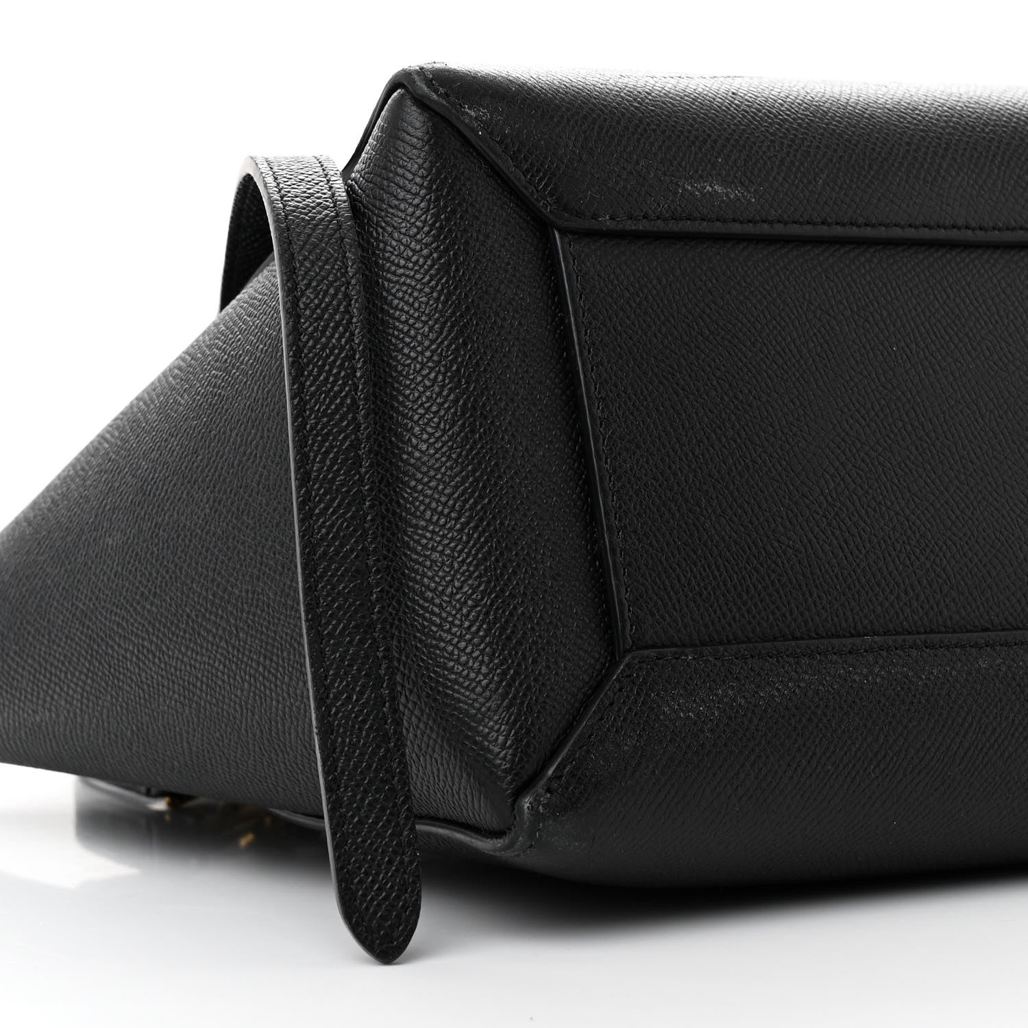 Celine Grained Calfskin Micro Belt Bag Black 9 of 12