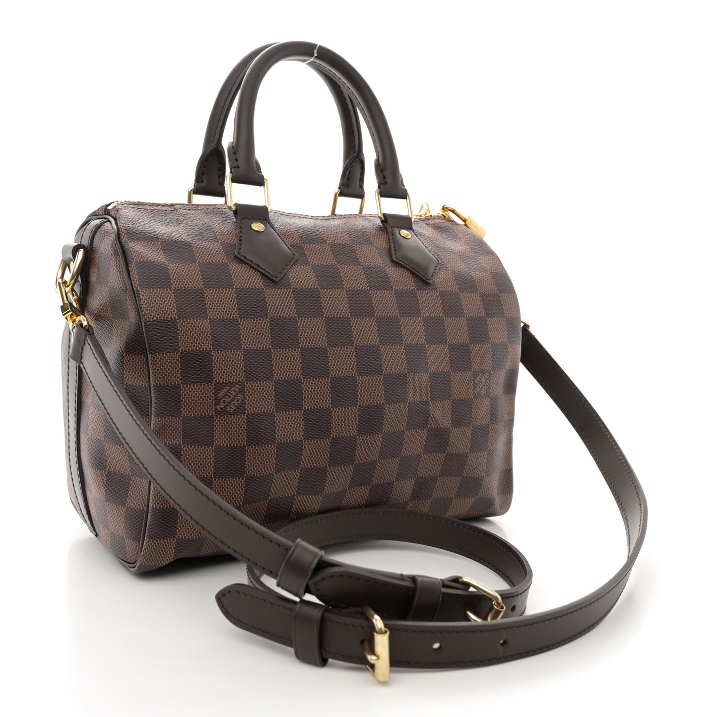 Damier Ebene Speedy Bandouliere 25