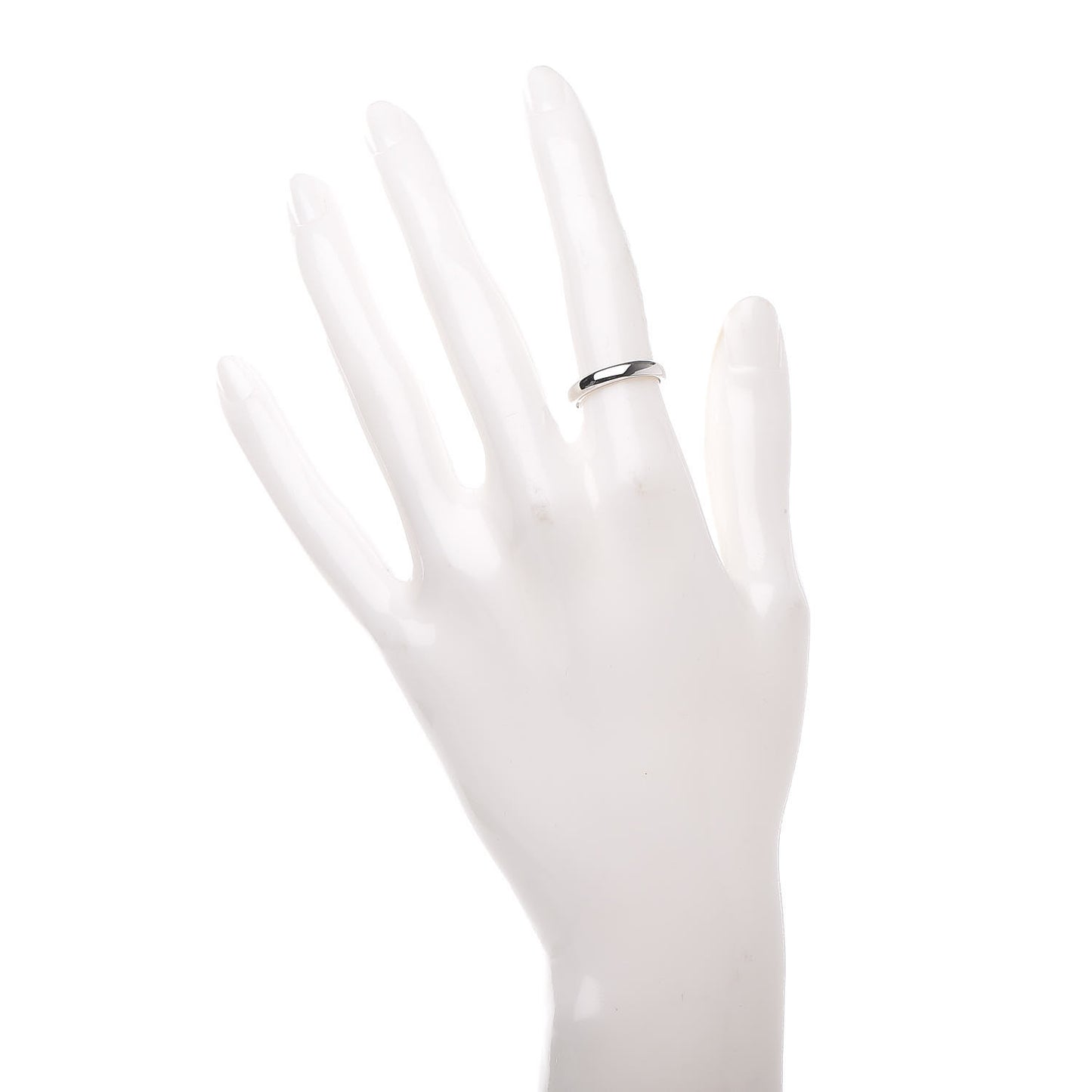 Platinum 3mm Classic Wedding Band Ring 49 4.75