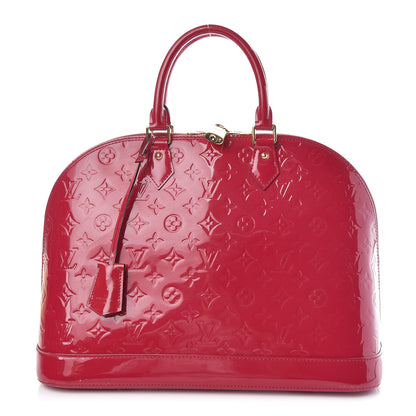 Louis Vuitton Vernis Alma GM Rose Indien 1 of 9