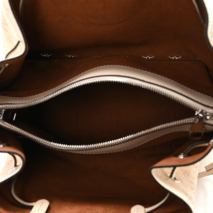 Louis Vuitton Mahina Bella Tote Creme Beige 5 of 9