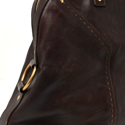 Saint Laurent Calfskin Oversized Muse Dark Brown 17 of 29