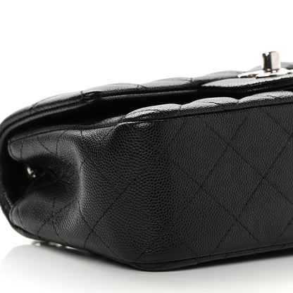 Chanel Caviar Quilted Mini Rectangular Flap Black 9 of 10