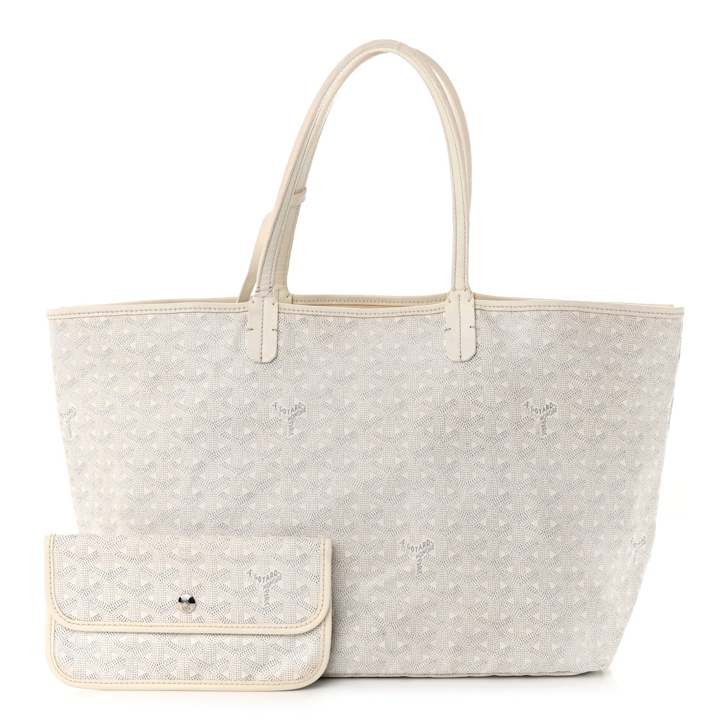 Goyard Goyardine Saint Louis PM White 1 of 11