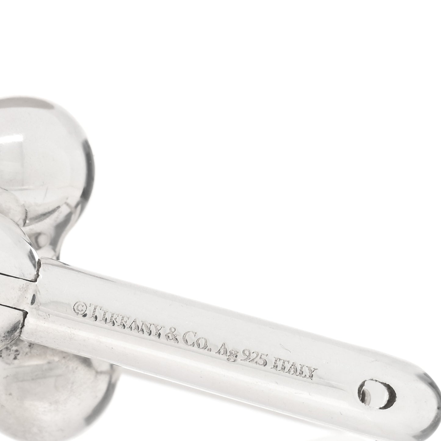 Sterling Silver Large HardWear Link Earrings