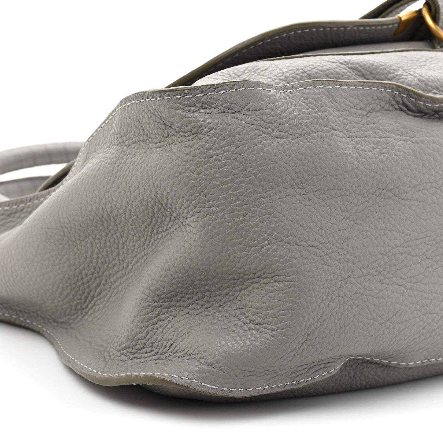 Chloe Calfskin Large Marcie Satchel Cashmere Grey 8 of 16